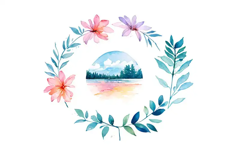 Outdoor Scene Featuring