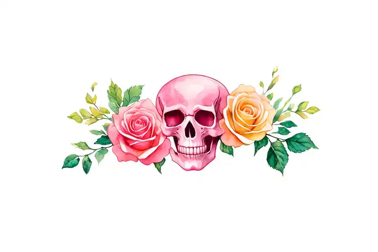 Skull And Roses