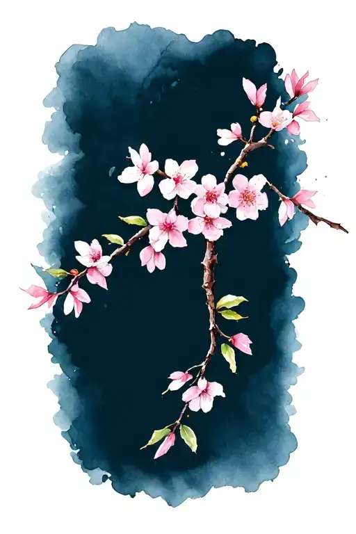 Cherry Blossom Branch