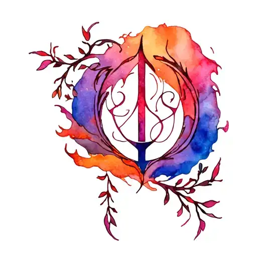 Fairy Tail Guild Symbol With Vines Wrapping