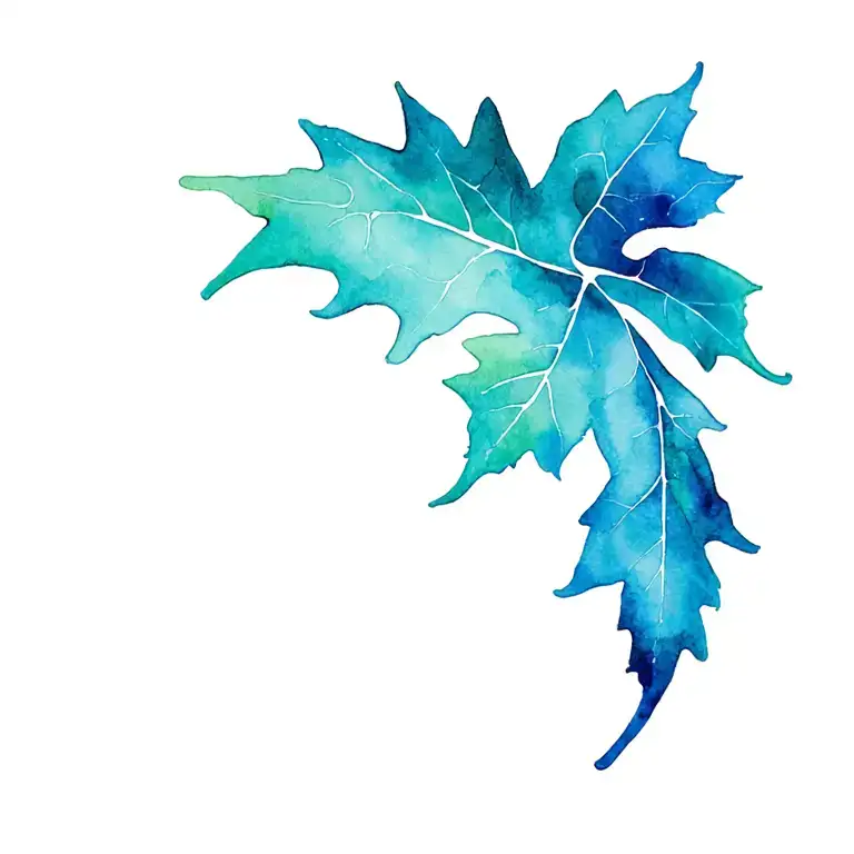 Filipino Sun Rays With Maple Leaf