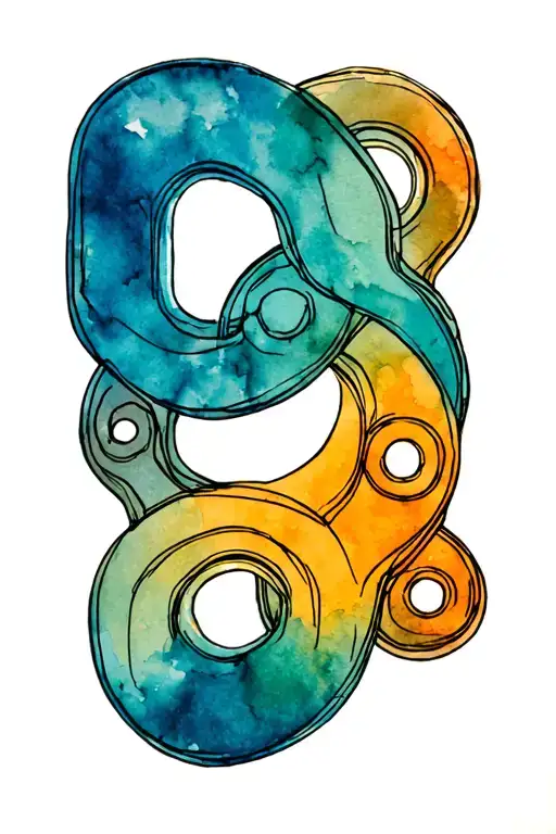 Golden Ratio Bike Chain Wrapped