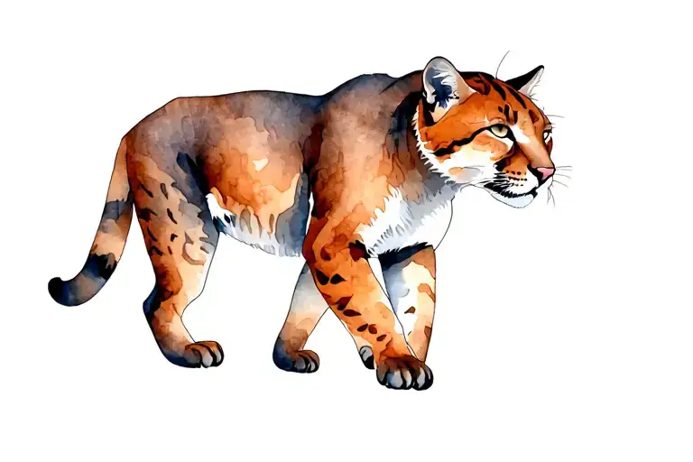 Cougar Walking Toward Me