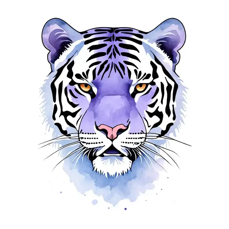 Tigers Head Surrounded