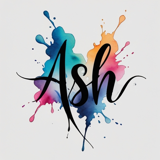 Initials Ash