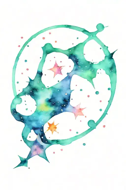Cancer And Aquarius Constellation
