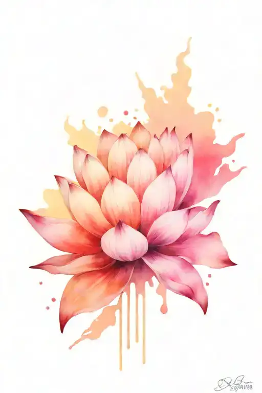 Symbol Lotus Flower