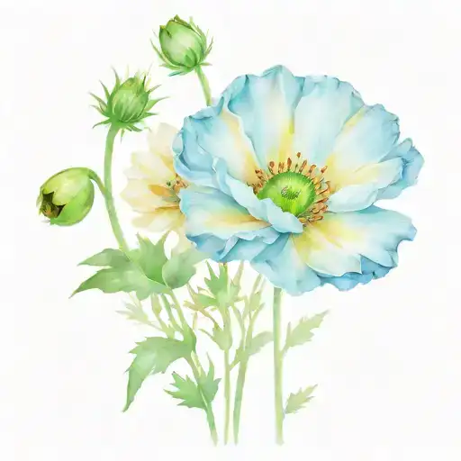A Poppy And A Daisy