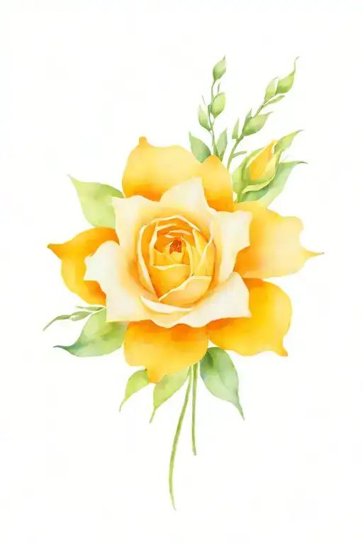 Floral Bouquet Tied April August December X2