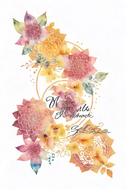 Mandalas With Writing Walk In Silence Which Should Be A Little Bit Trash