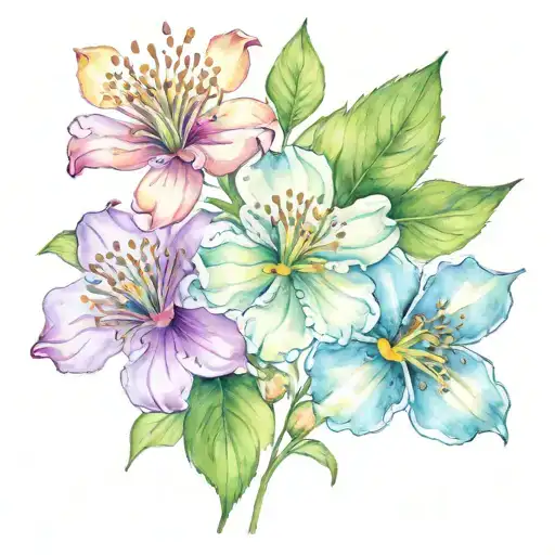 May Birth Flower Friendship Flower Intertwined