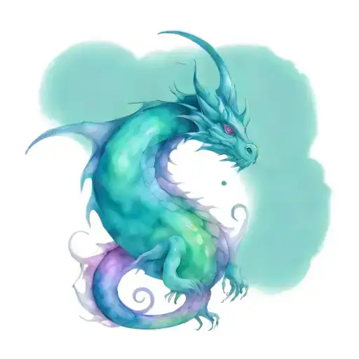 Purple Dragon Feminine