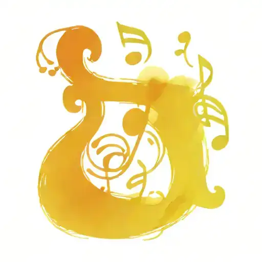 Music Notes Intertwined