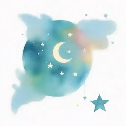 Moon And Stars
