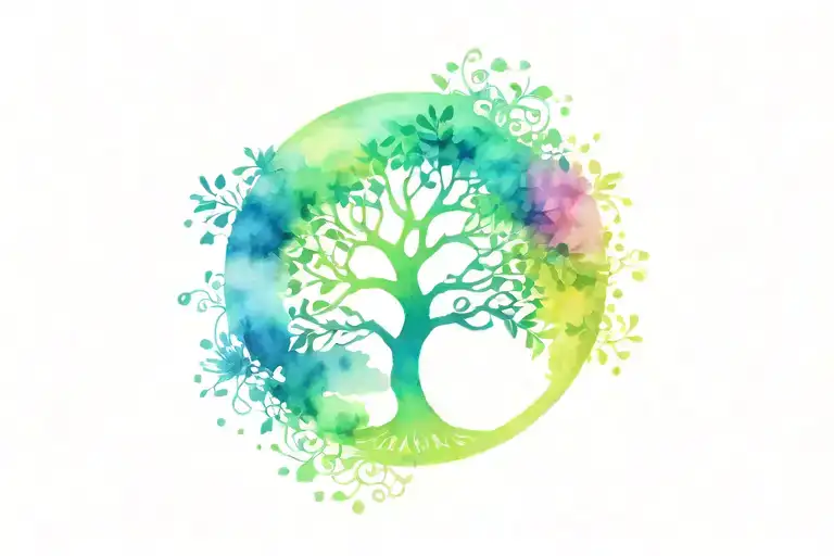 Tree Of Life Mandala Feminine