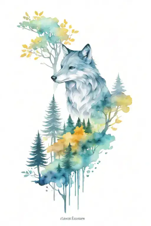 Gris Game Forest Friend And Trees