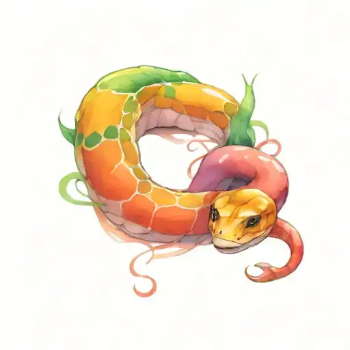 Marisa Surround A Snake