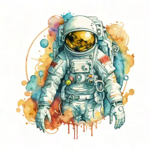 Astronaut Looking