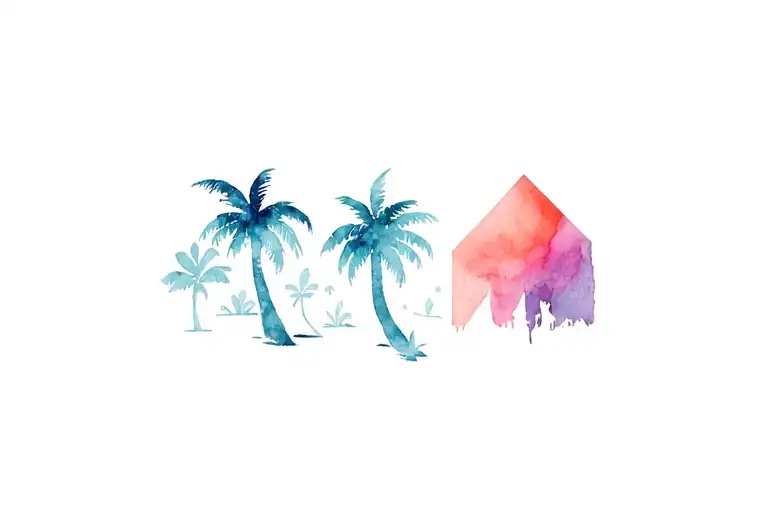 Geometric Palm Travel