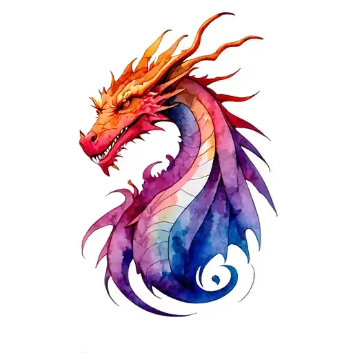 Fantasy Book With Dragon