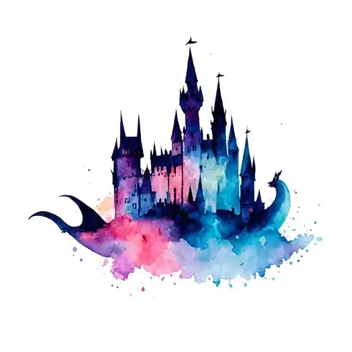 How To Train Your Dragon And Harry Potter Castle