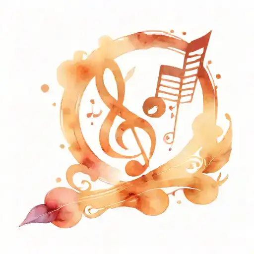 Creative Musical Note Couple Goal