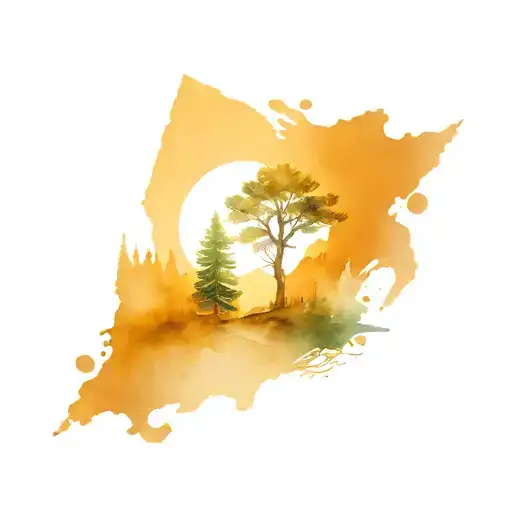 Mountain Tree Water Sternum