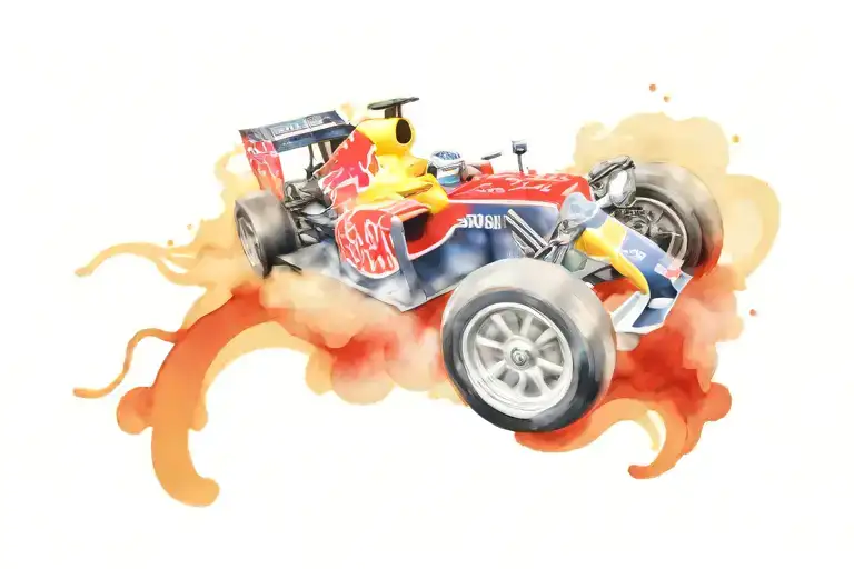 F1 Red Bull Car Racing