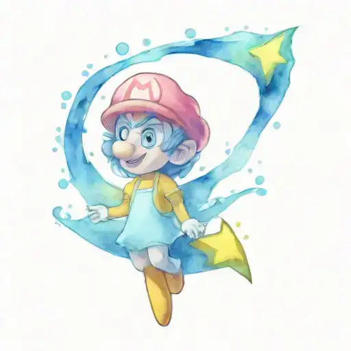 Mario Galaxy Luma