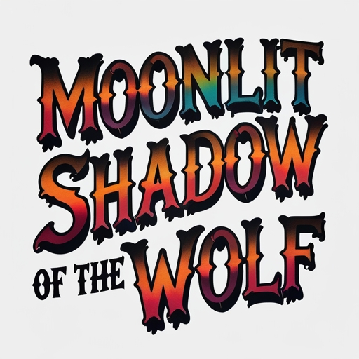 Moonlit Shadow of the Wolf