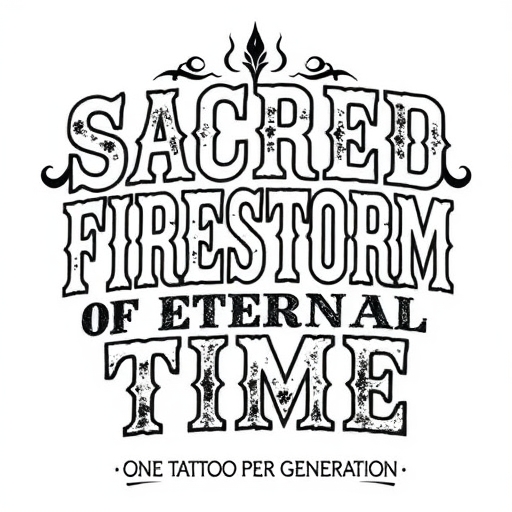 Sacred Firestorm of Eternal Time Tattoo idea