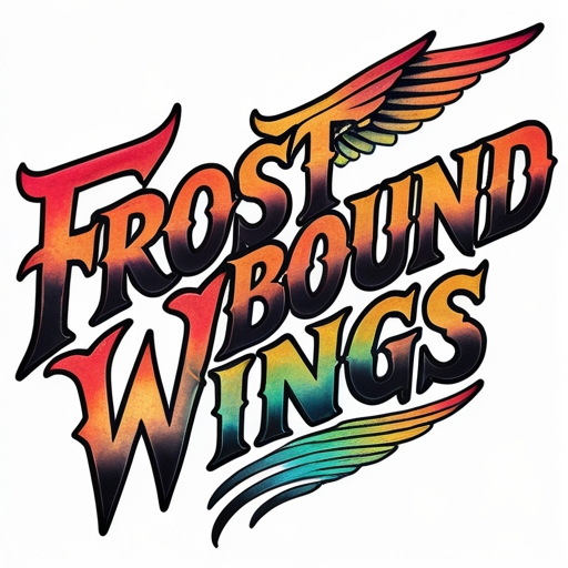 Frostbound Wings Tattoo