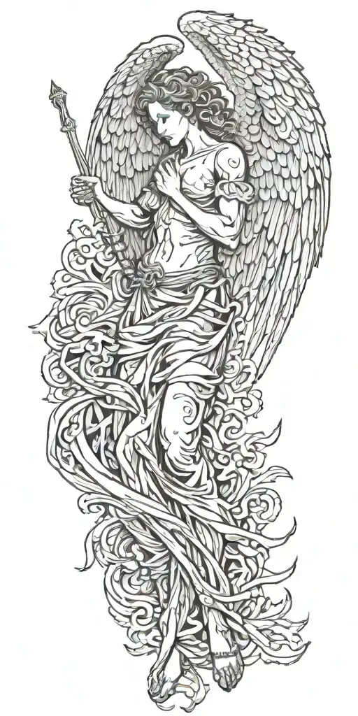 Angel Tearing Itself Apart