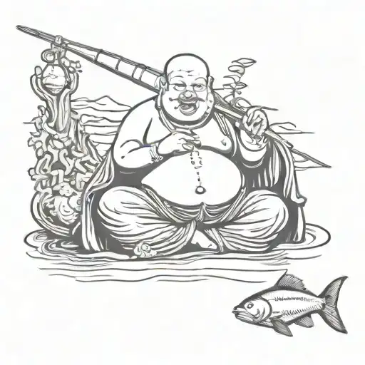 Fat Buddha Fishing