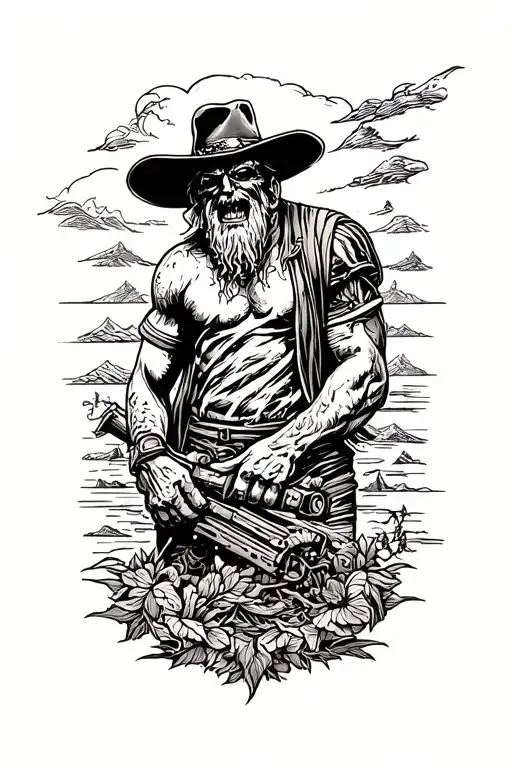 Forearm Half Sleeve Tattoo Depicting Scenes