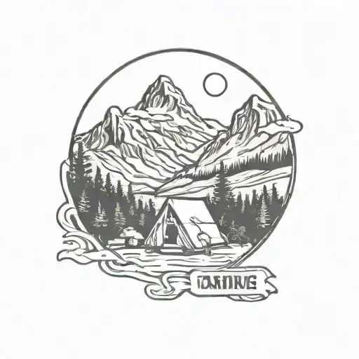 Camping Hiking Mountains