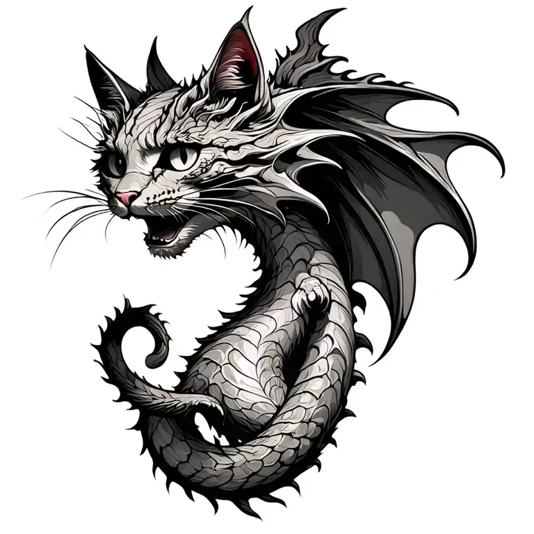 Floating Cat Dragon