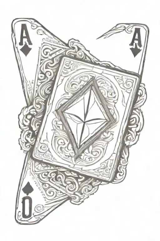 Diamond Ace Card