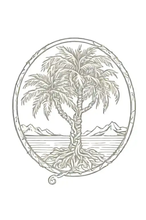 Palm Tree Of Life