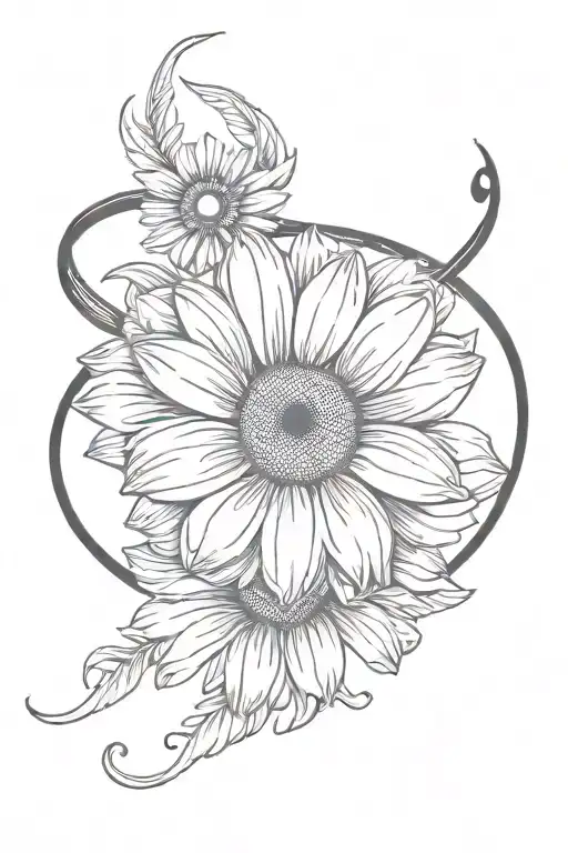 Bracelet Semi Colon Daisy