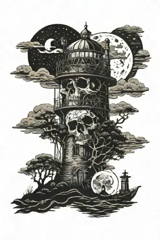 Skull Moon Lighthouse
