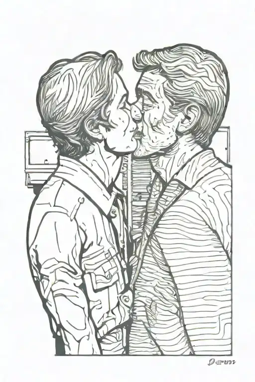 Me And The Guy Kissing In The Elevator