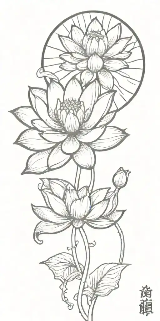 Symbol Lotus Flower