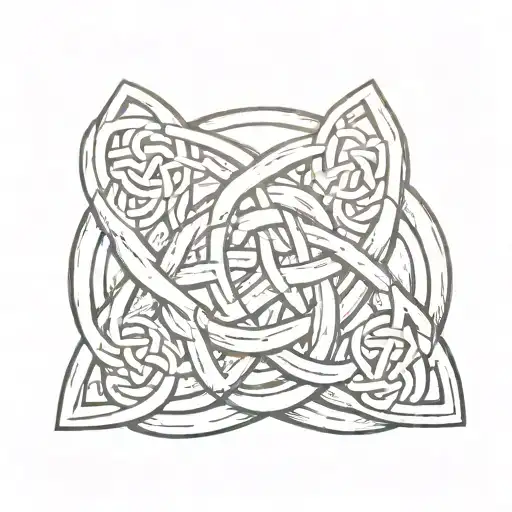 Celtic Father And Son Knot