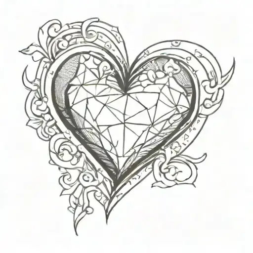 Heart And Diamond