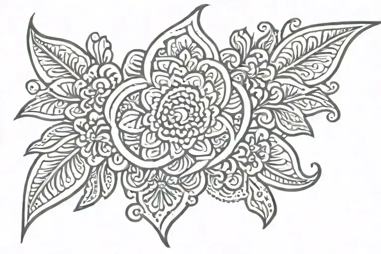 Henna Tattoo Design