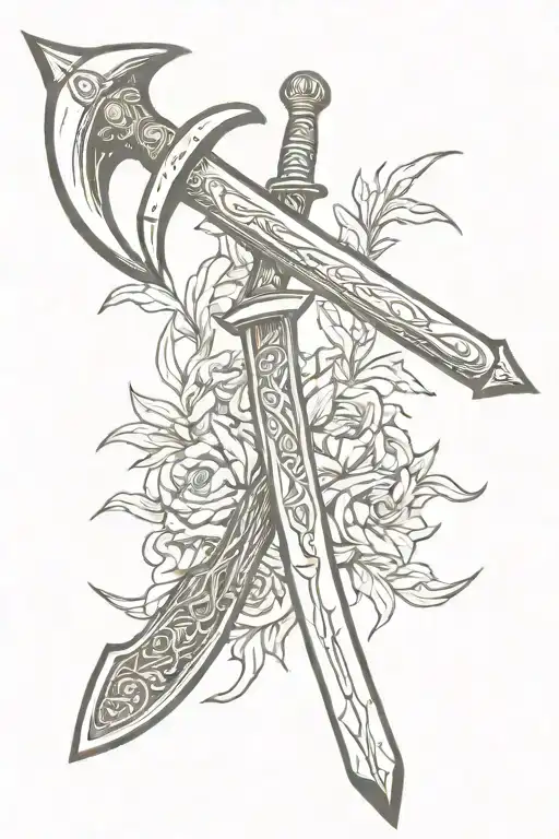 Sword And Axe