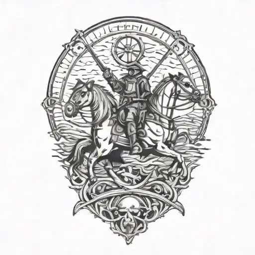 The 4 Horsemen Apocalypse Reaper