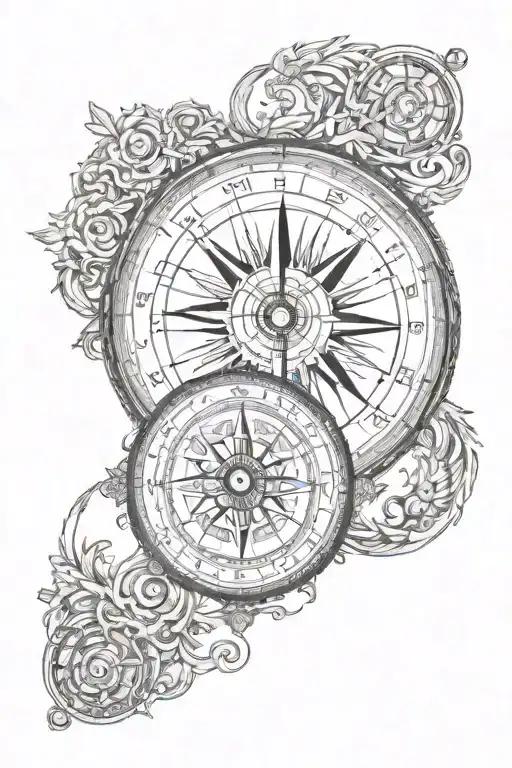 Compass In The Eye