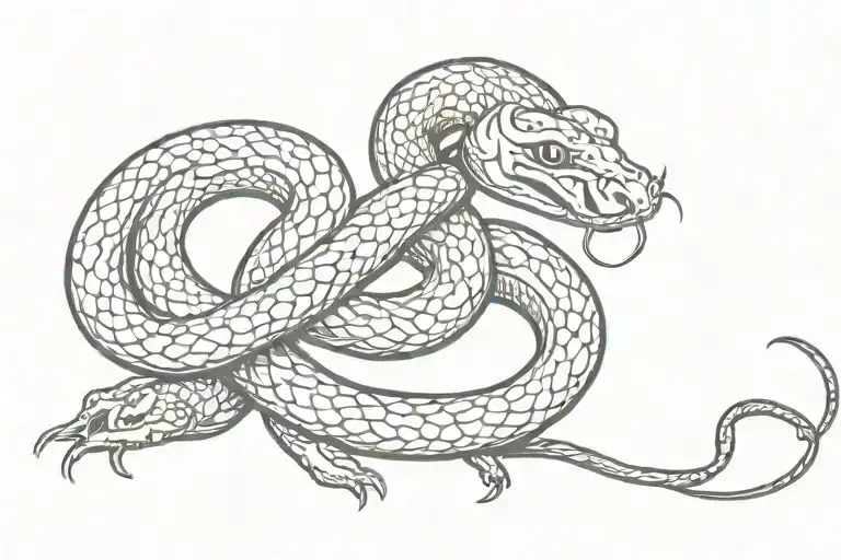 Snake Or Japan Style